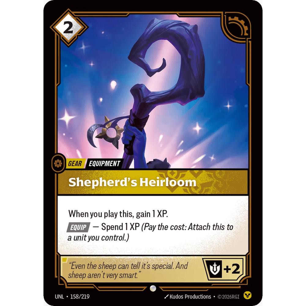 Shepherd's Heirloom UNL 158/219
