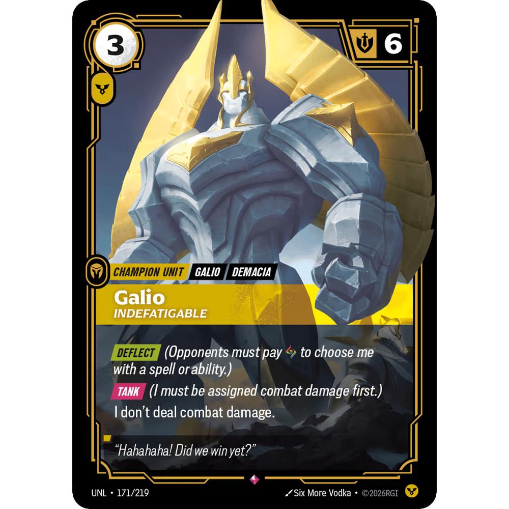 Galio, Indefatigable UNL 171/219 - Foil