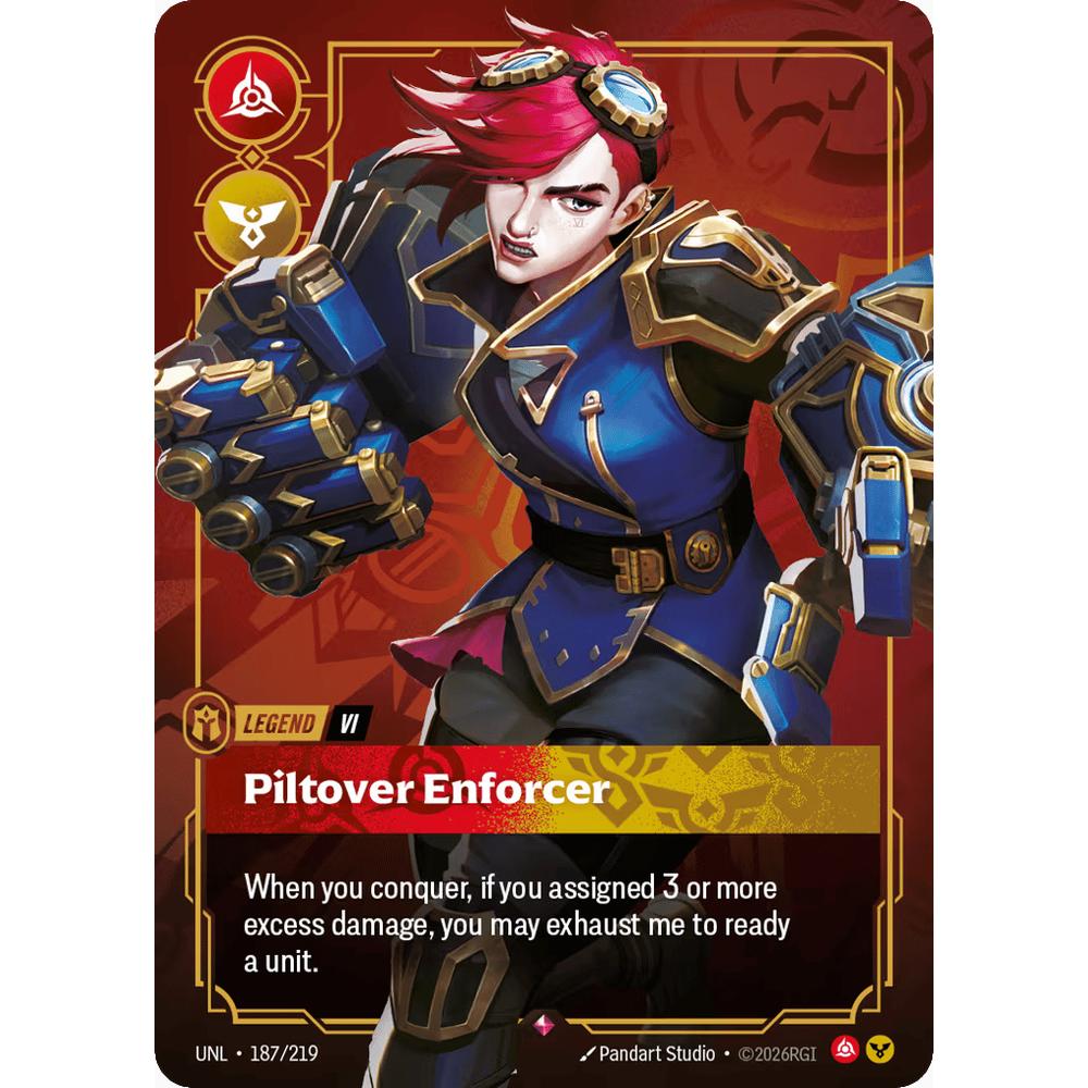 Piltover Enforcer UNL 187/219 - Foil