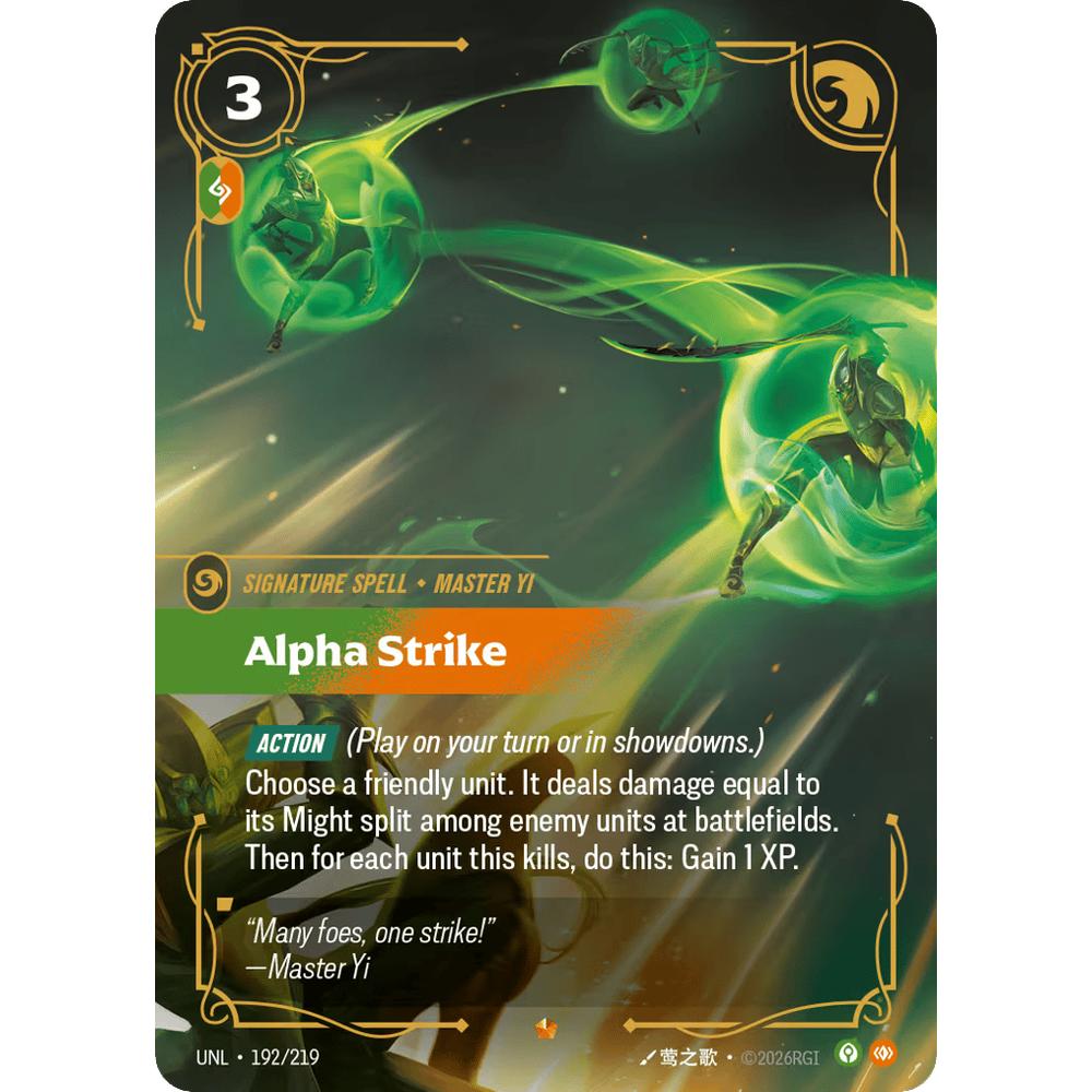 Alpha Strike UNL 192/219 - Foil