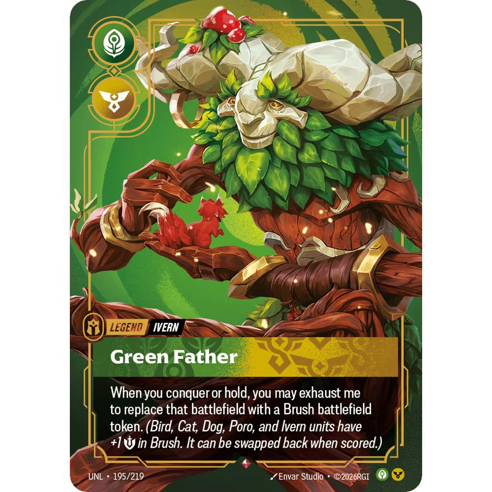Green Father UNL 195/219 - Foil