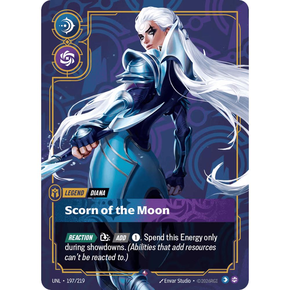 Scorn Of The Moon UNL 197/219 - Foil