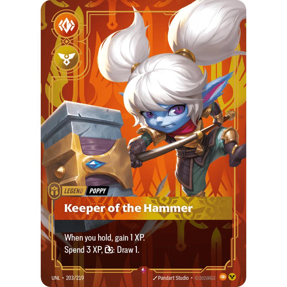 Keeper Of The Hammer UNL 203/219 - Foil