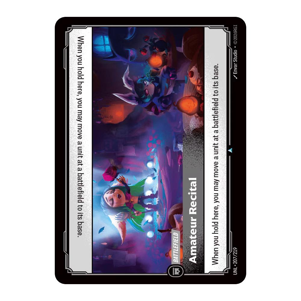Amateur Recital UNL 207/219 - Foil