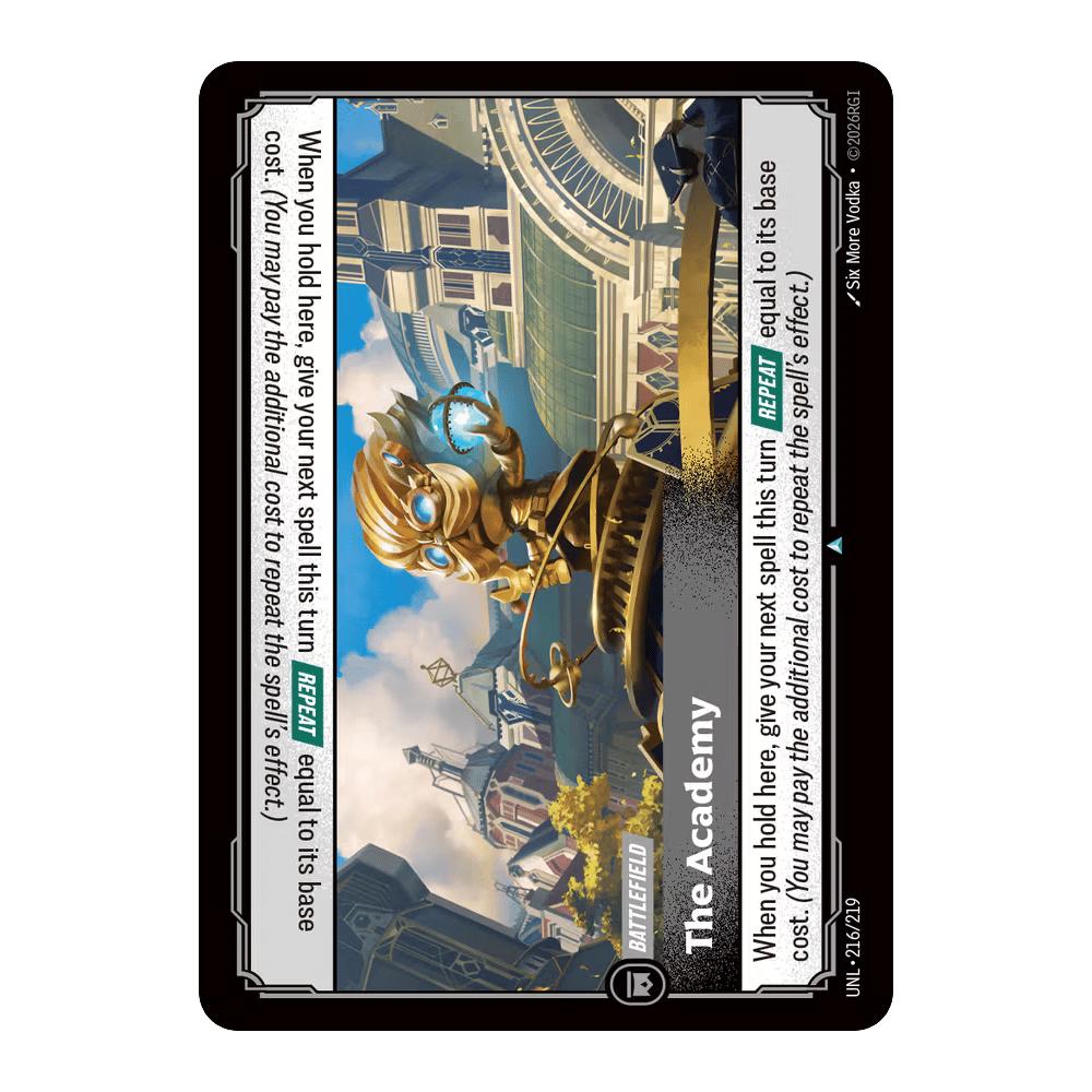 The Academy UNL 216/219 - Foil