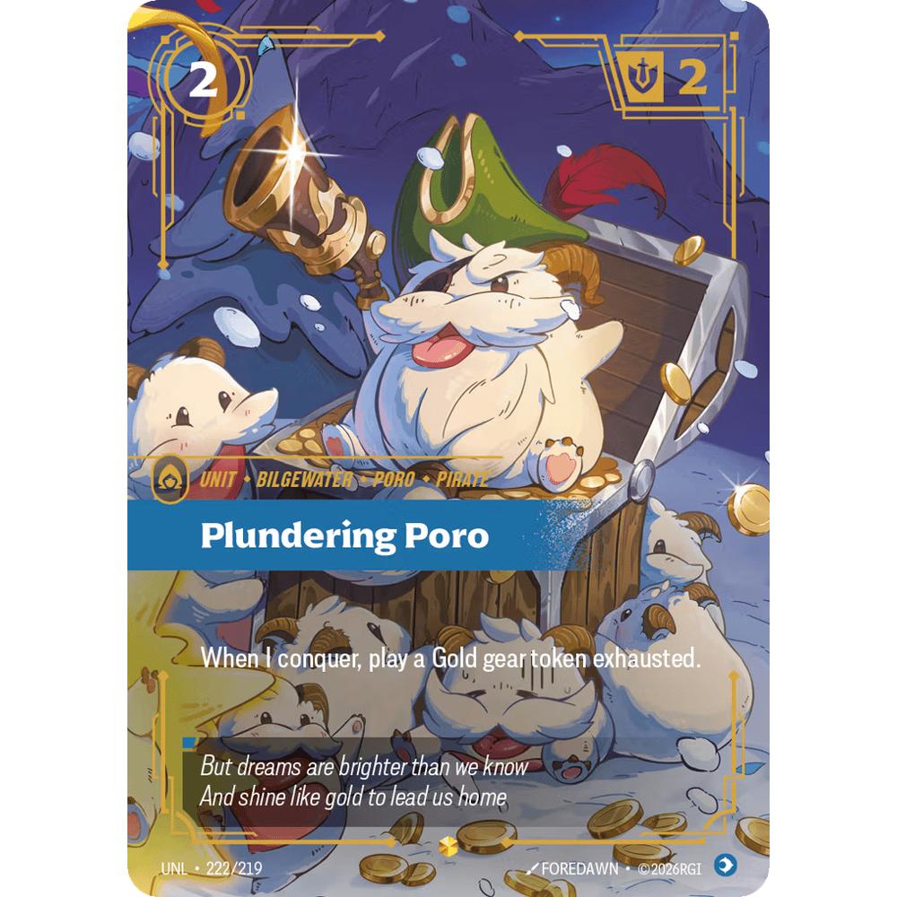 Plundering Poro UNL 222/219 - Foil