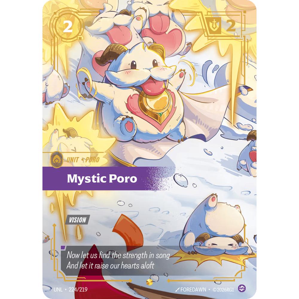 Mystic Poro UNL 224/219 - Foil