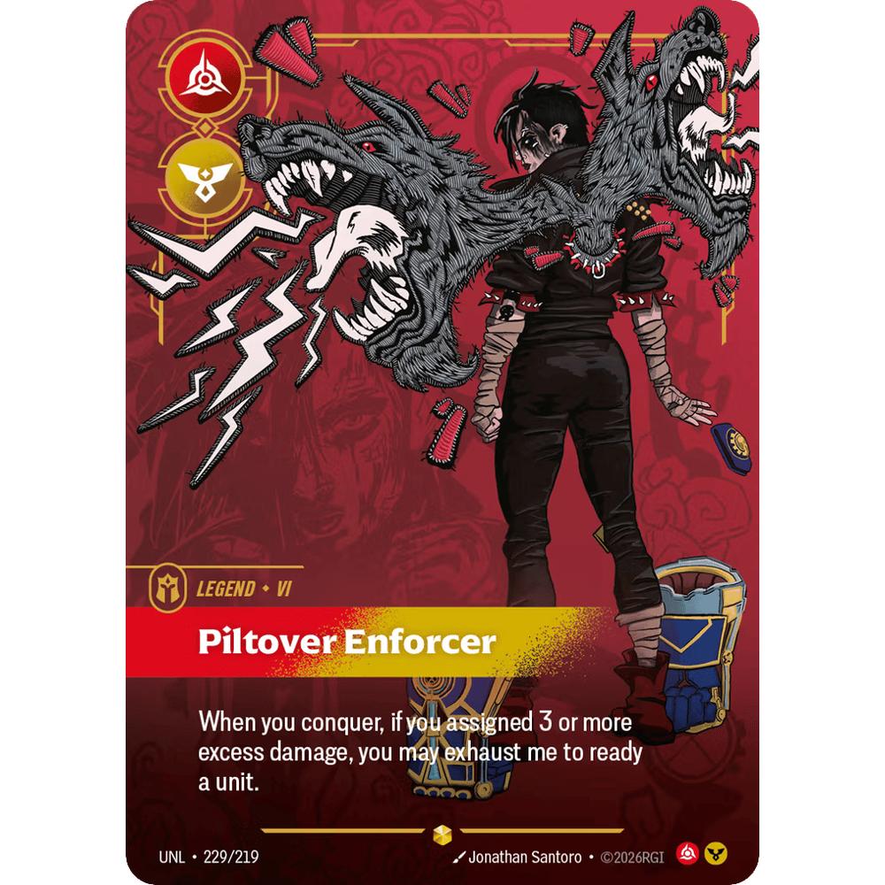 Piltover Enforcer UNL 229/219 - Foil