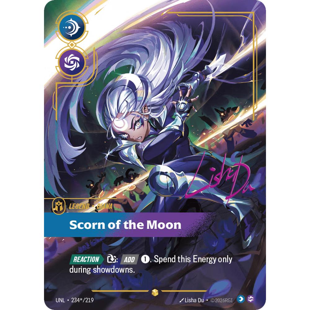 Scorn Of The Moon UNL 234s/219 - Foil