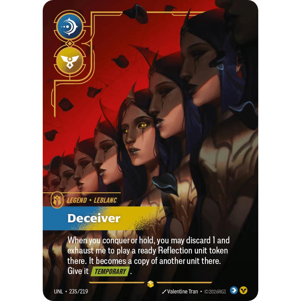Deceiver UNL 235/219 - Foil