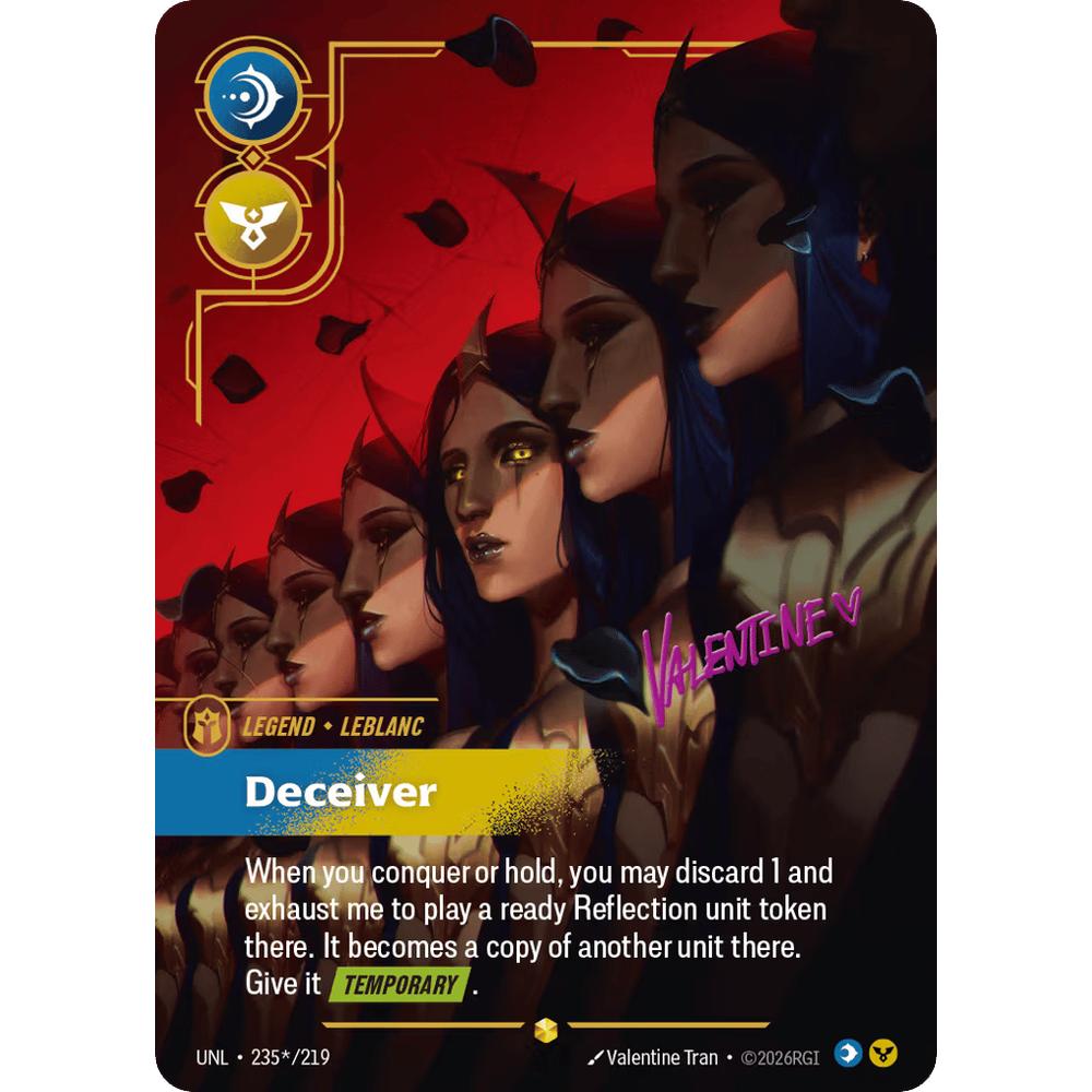 Deceiver UNL 235s/219 - Foil