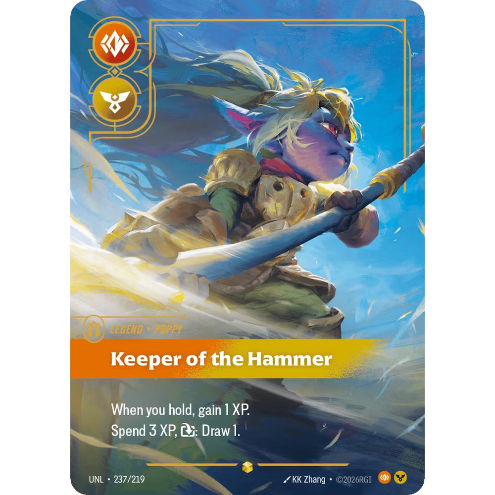 Keeper Of The Hammer UNL 237/219 - Foil