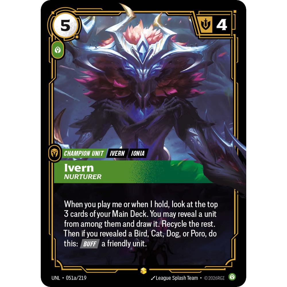 Ivern, Nurturer UNL 051a/219 - Foil