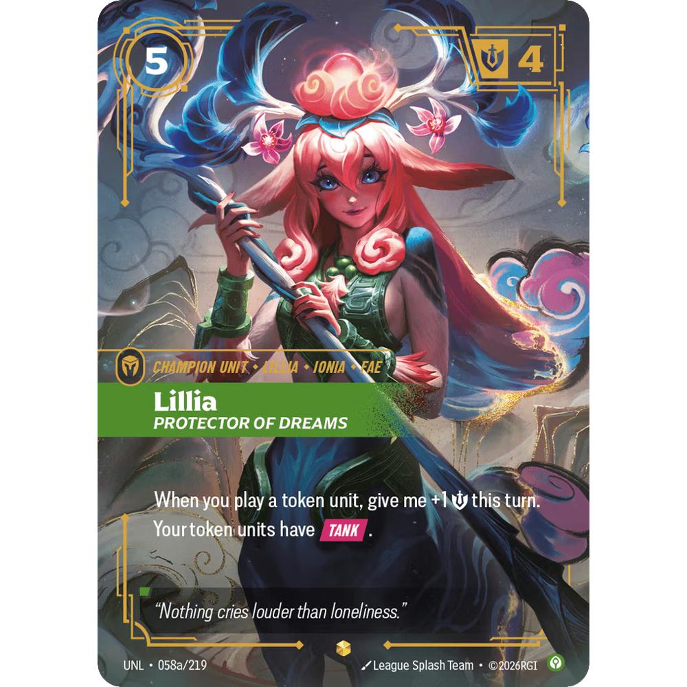Lillia, Protector Of Dreams UNL 058a/219 - Foil