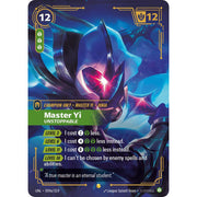 Master Yi, Unstoppable UNL 059a/219 - Foil