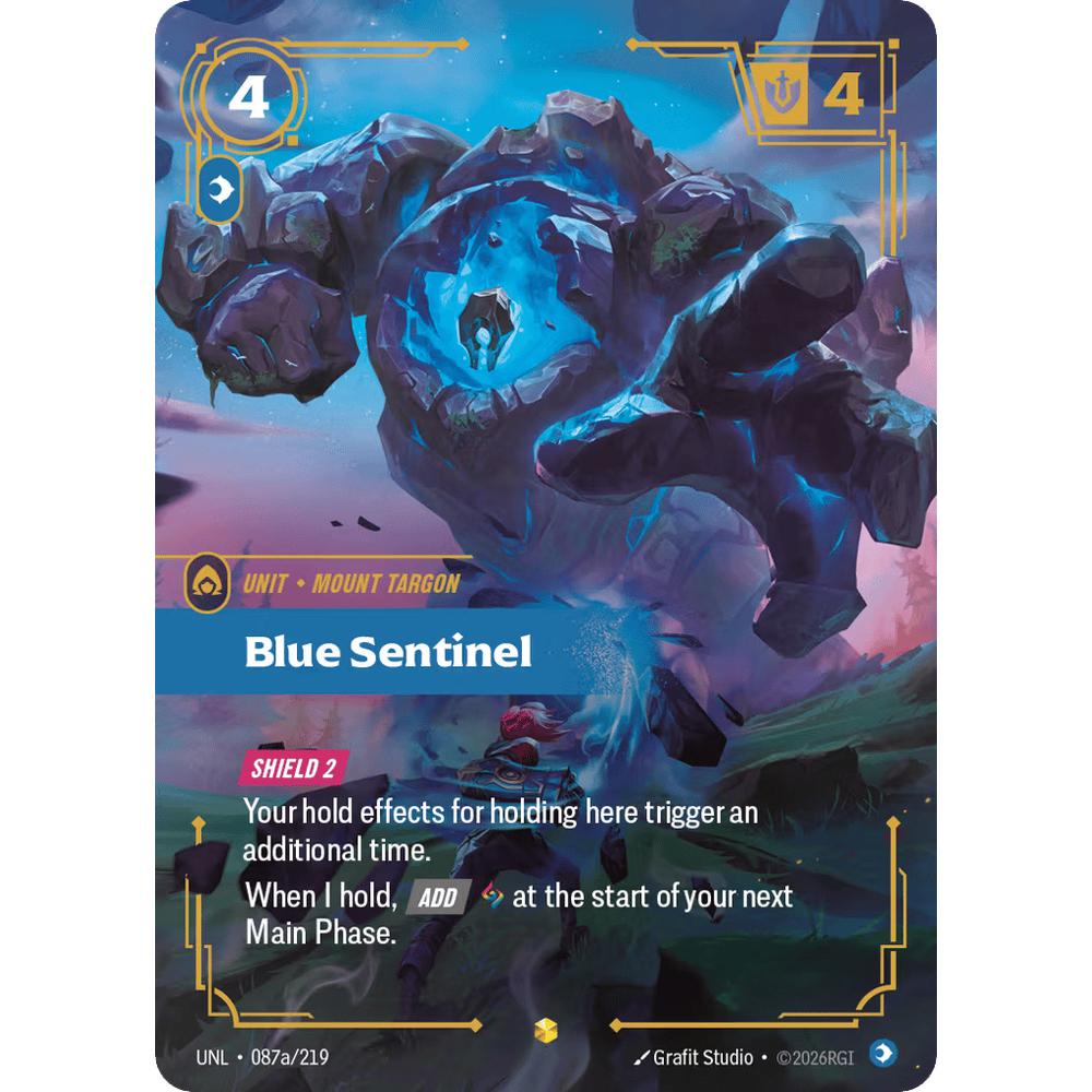 Blue Sentinel UNL 087a/219 - Foil