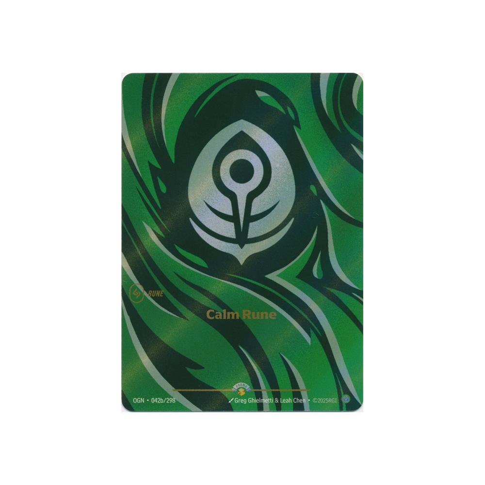 Calm Rune OGNX 042b - Holo - Promo