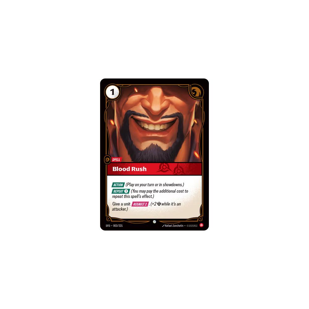 Ruée sanglante SFD 003/221 - Brillante