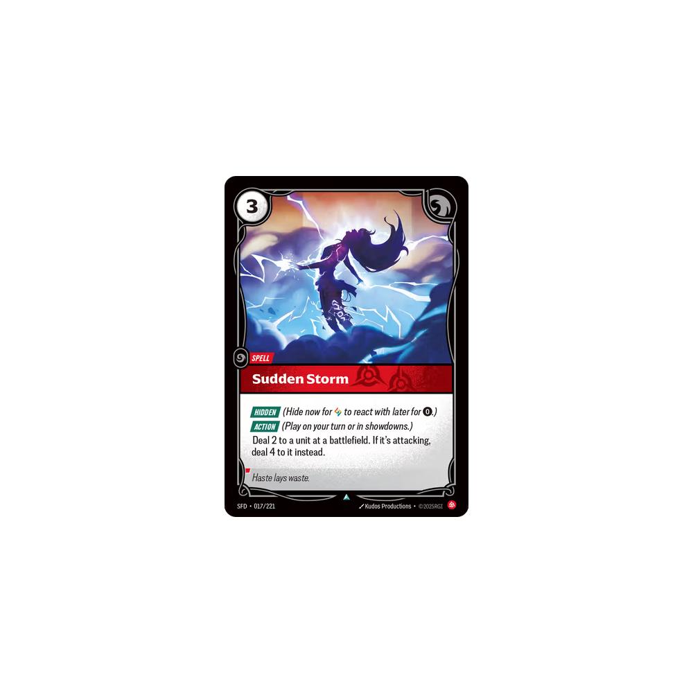Sudden Storm SFD 017/221 - Foil