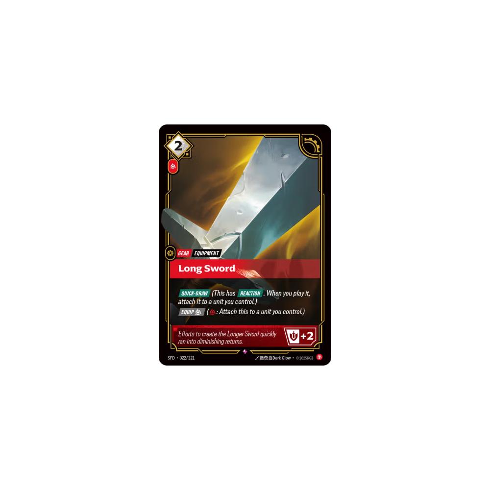 Long Sword SFD 022/221 - Foil