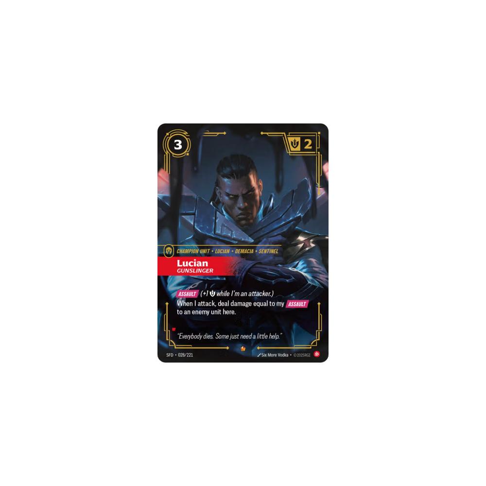 Lucian - Gunslinger SFD 028/221 - Foil