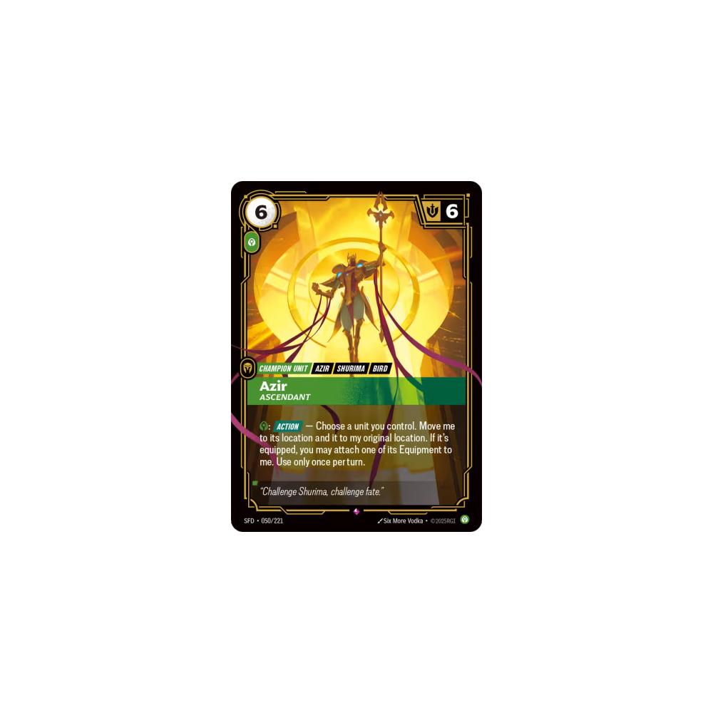 Azir - Ascension SFD 050/221 - Foil