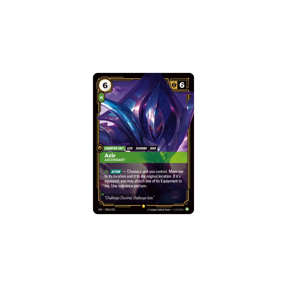 Azir - Ascendant SFD 050a/221 - Foil