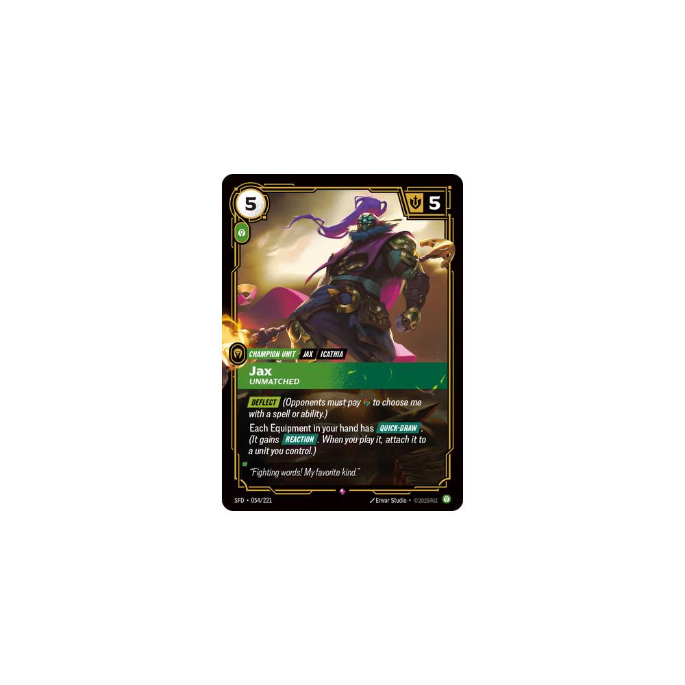 Jax - Intouchable SFD 054/221 - Foil