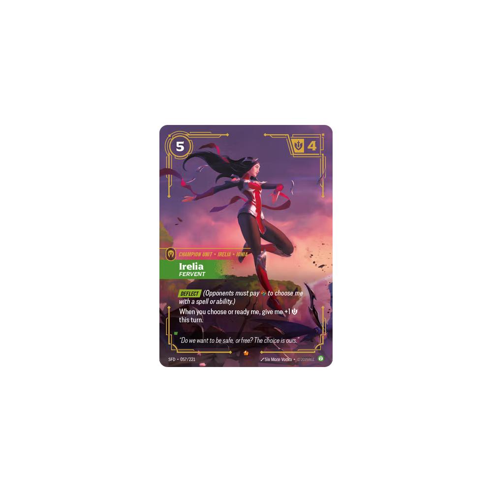 Irelia - Fervent SFD 057/221 - Foil