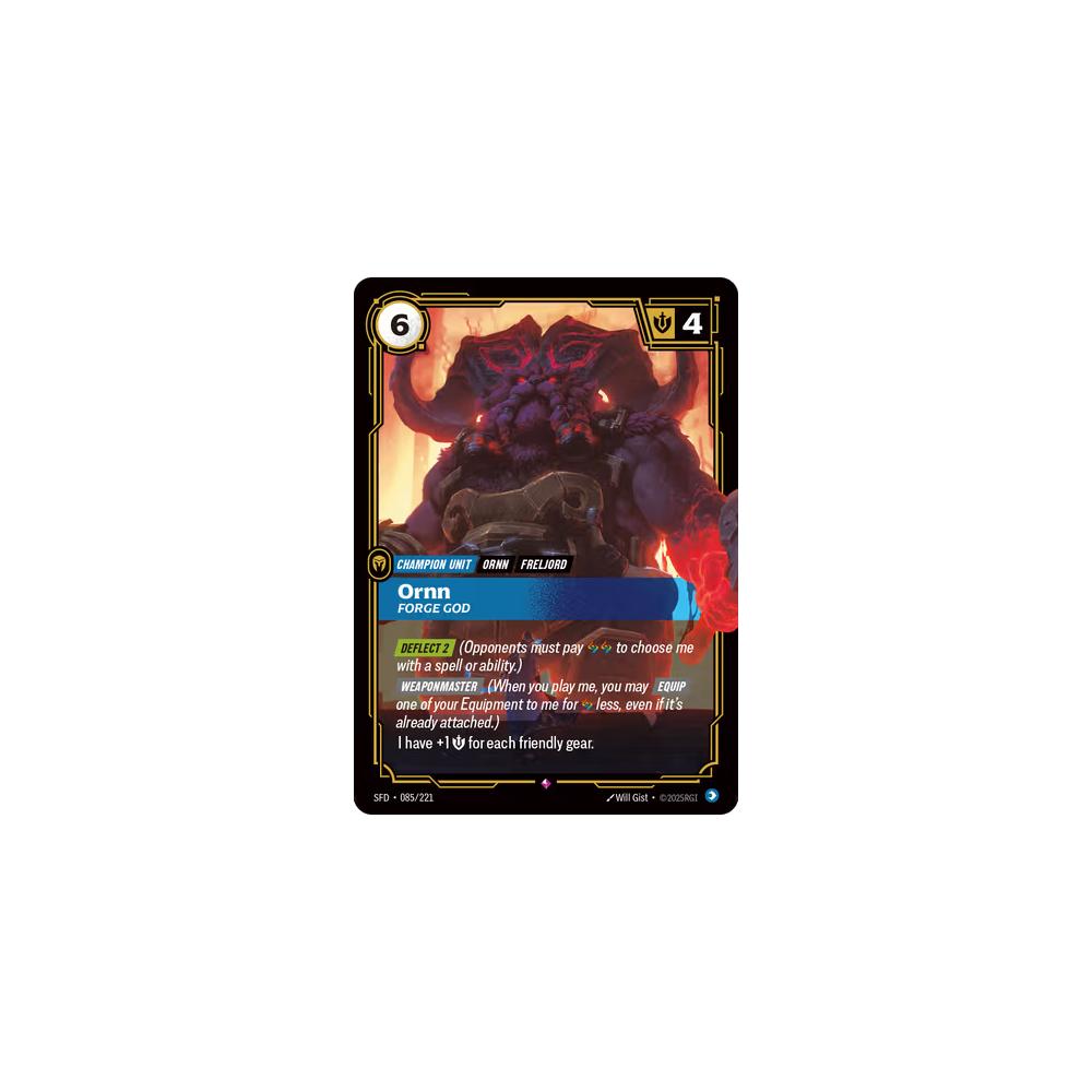 Ornn - Dieu de la forge SFD 085/221 - Foil