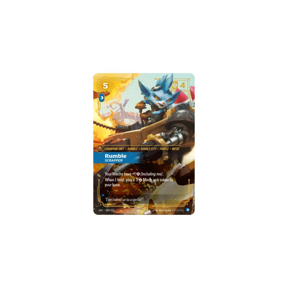 Rumble - Scrapper SFD 089/221 - Foil