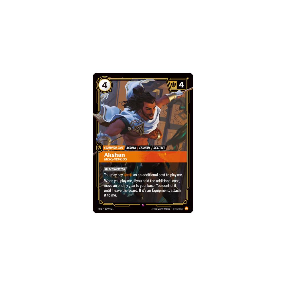 Akshan - SDM espiègle 109/221 - Foil