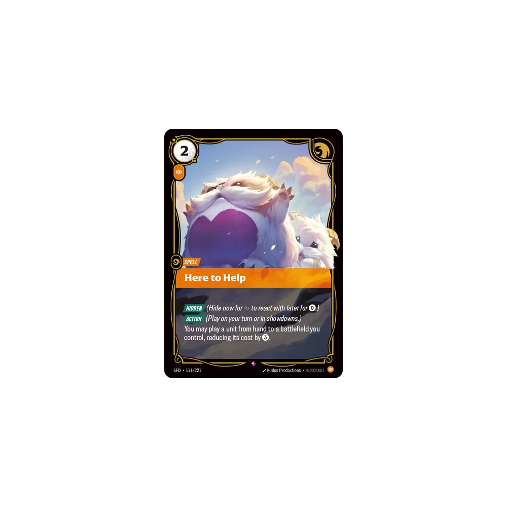 Here to Help SFD 111/221 - Foil