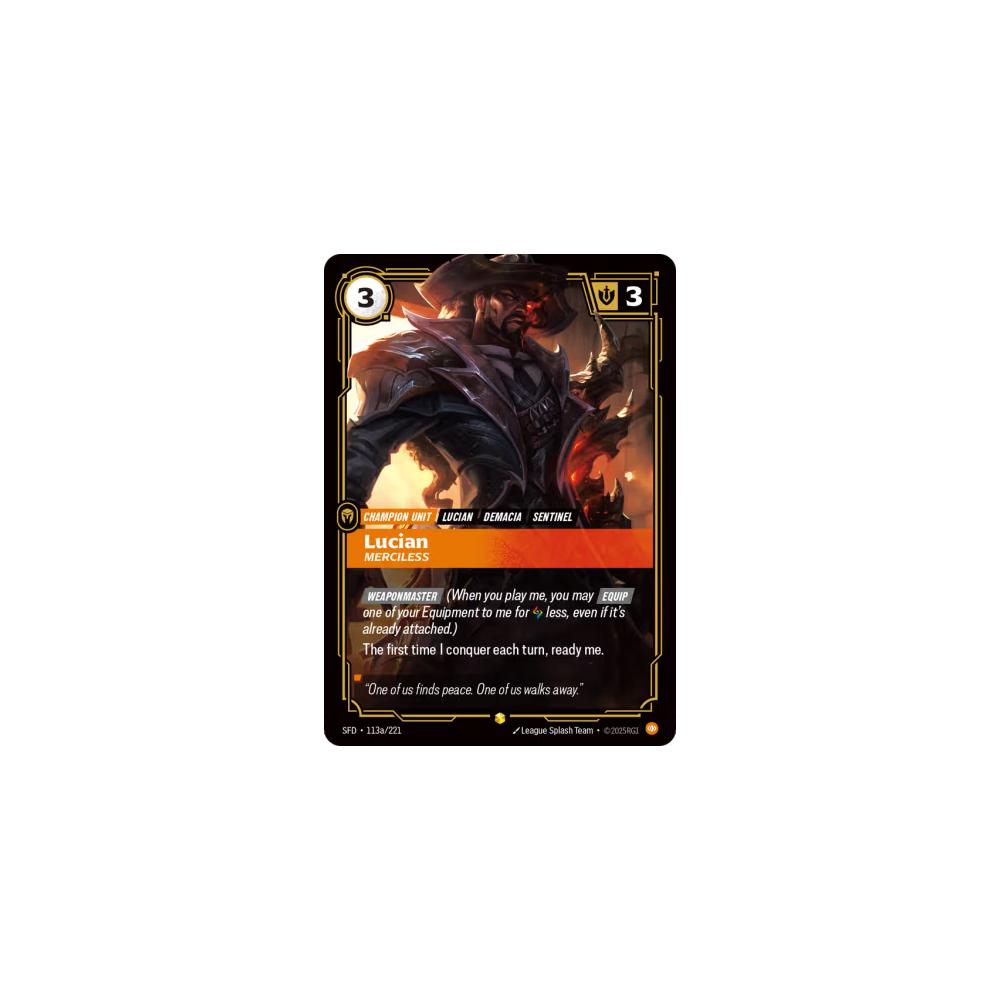 Lucian - Merciless SFD 113a/221 - Foil