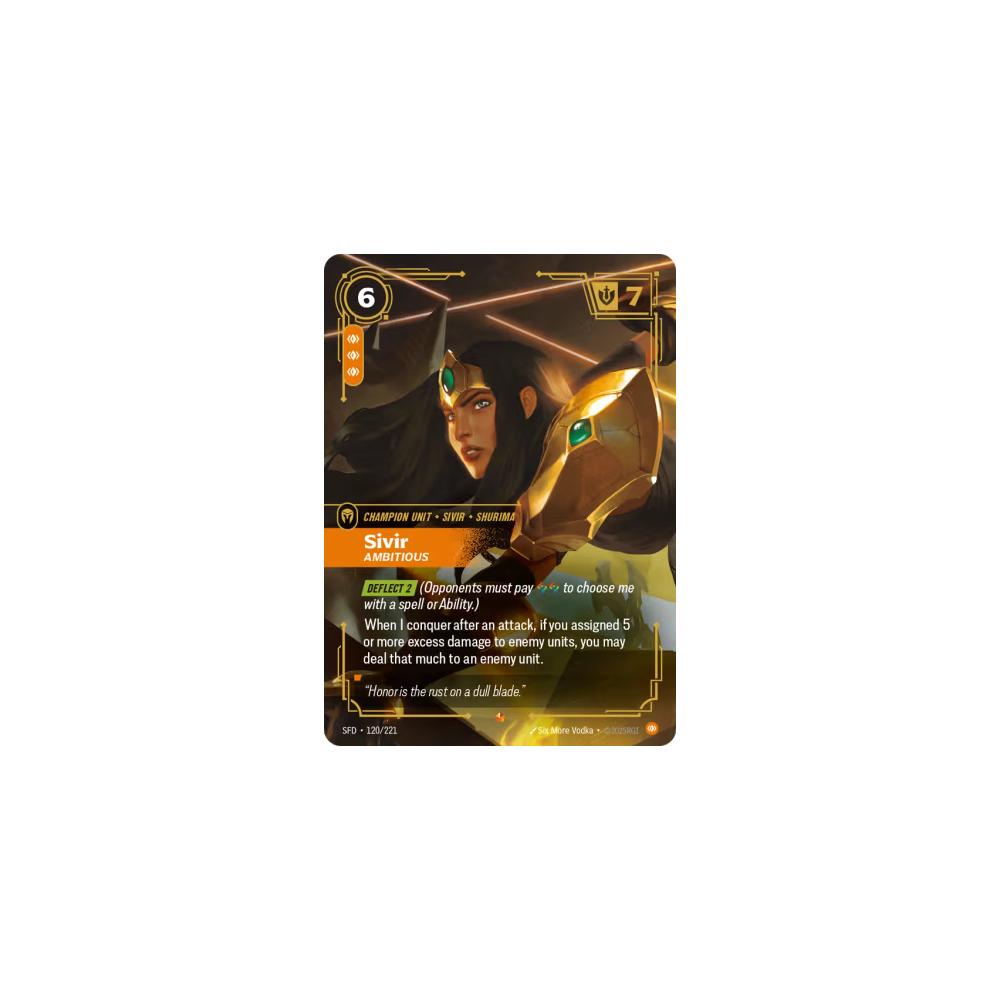 Sivir - Ambitious SFD 120/221 - Foil