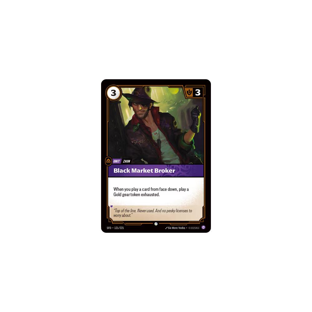 Black Market Broker SFD 121/221