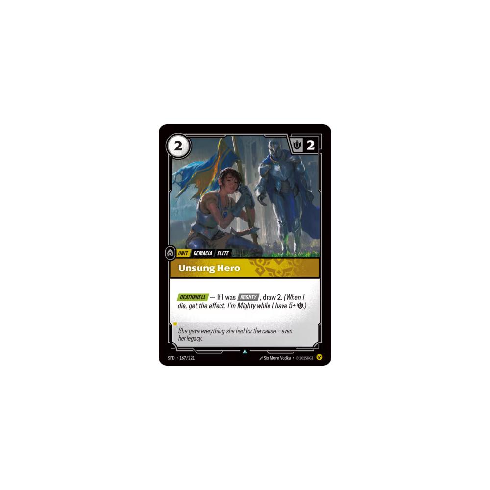 Unsung Hero SFD 167/221 - Foil