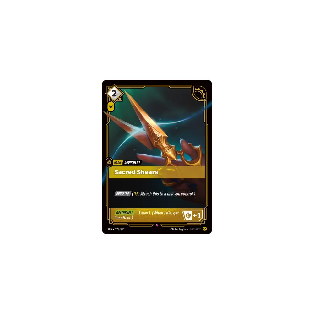 Sacred Shears SFD 172/221 - Foil