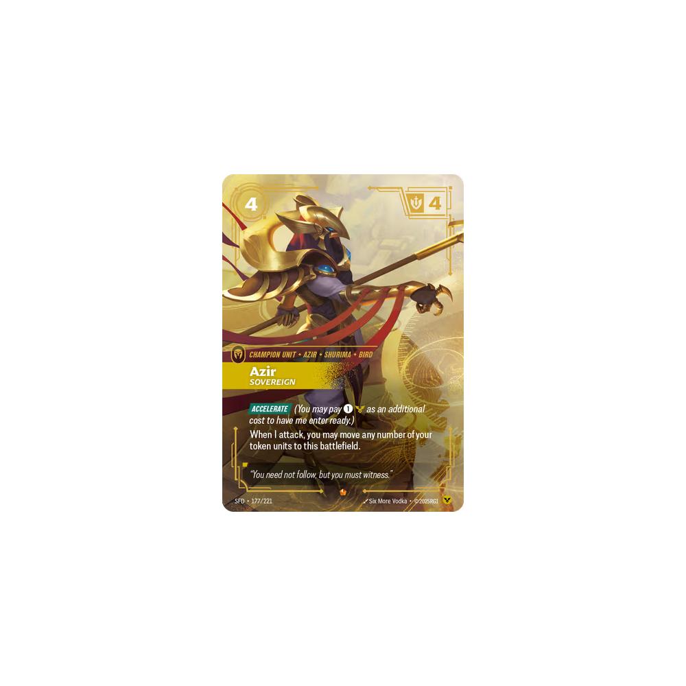 Azir - Sovereign SFD 177/221 - Foil
