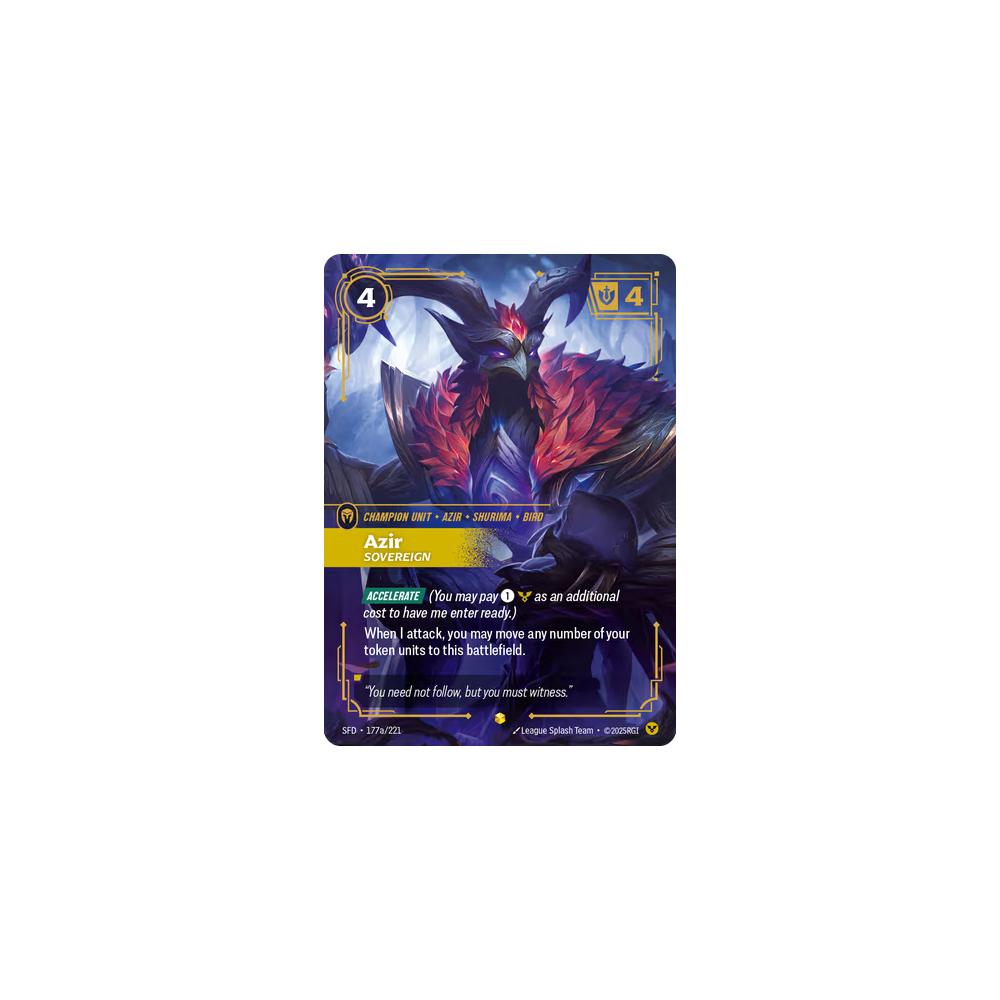 Azir - Sovereign SFD 177a/221 - Foil