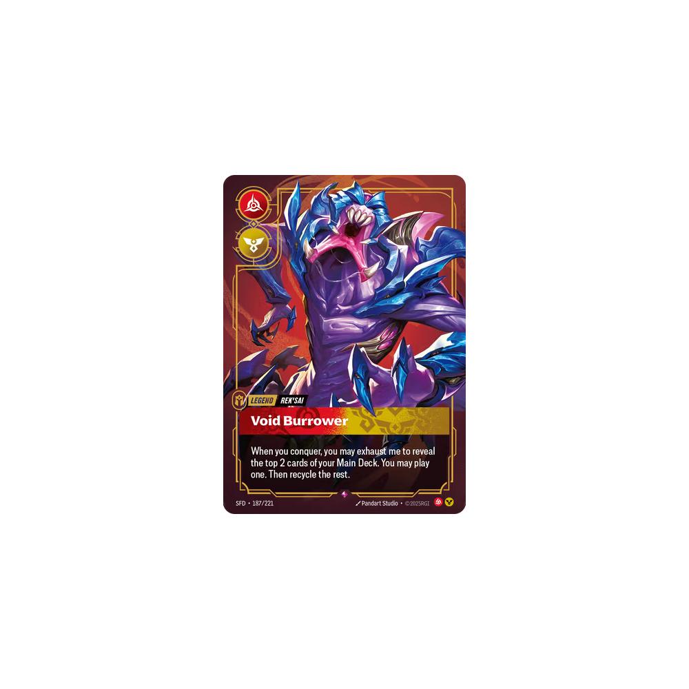 Rek'Sai - Void Burrower SFD 187/221 - Foil
