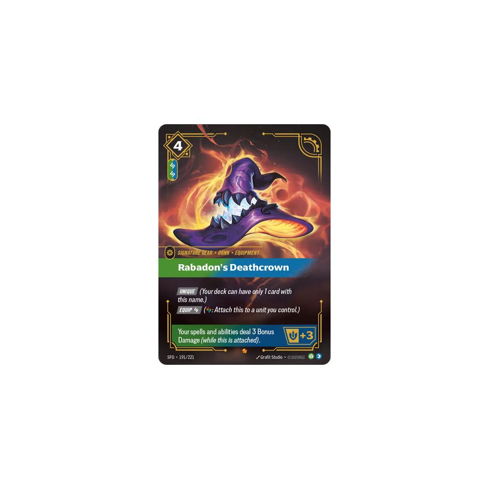 Rabadon's Deathcrown SFD 191/221 - Foil