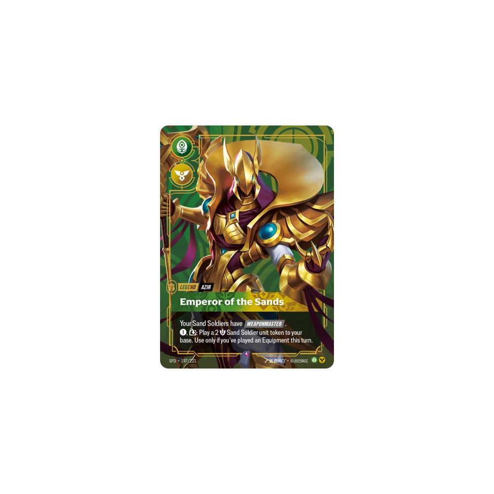 Azir - Emperor of the Sands SFD 197/221 - Foil