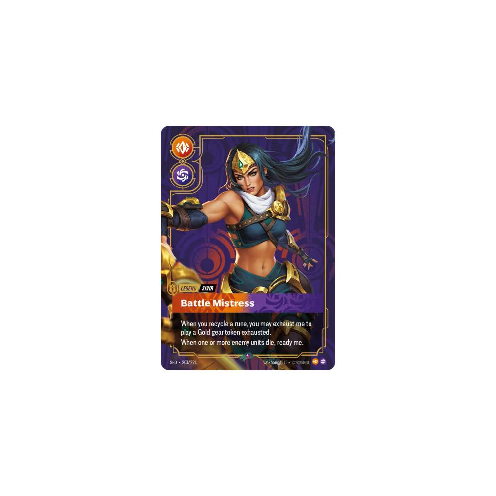 Sivir - Battle Mistress SFD 203/221 - Foil