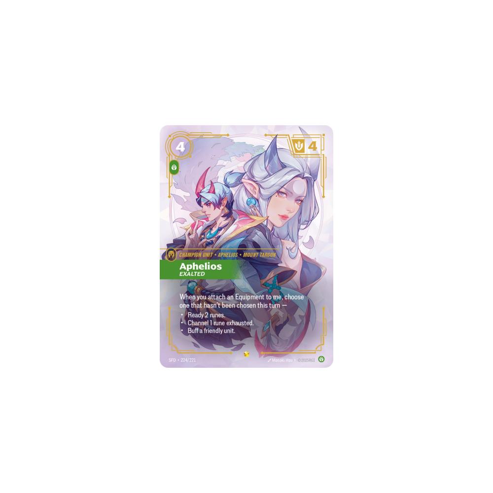 Aphelios - Exalted SFD 224/221 - Foil