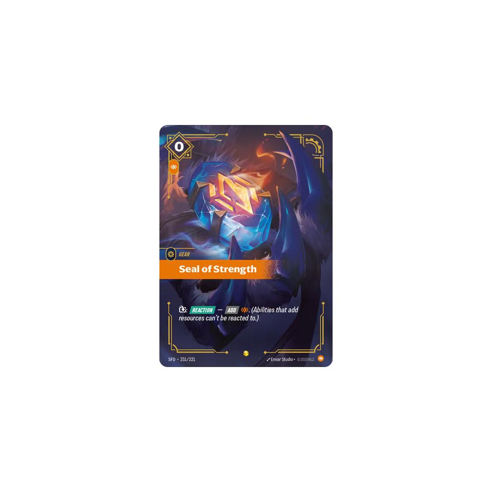 Seal of Strength SFD 231/221 - Foil