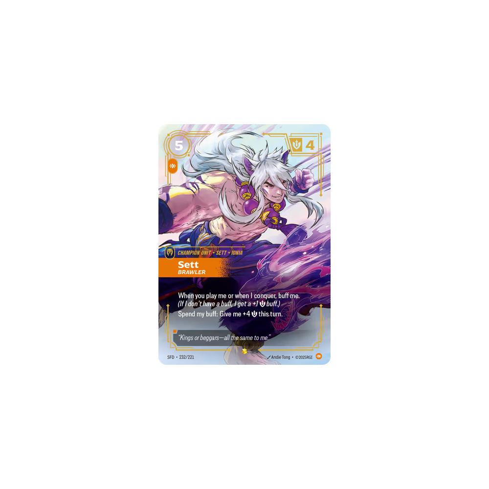 Sett - Brawler SFD 232/221 - Foil