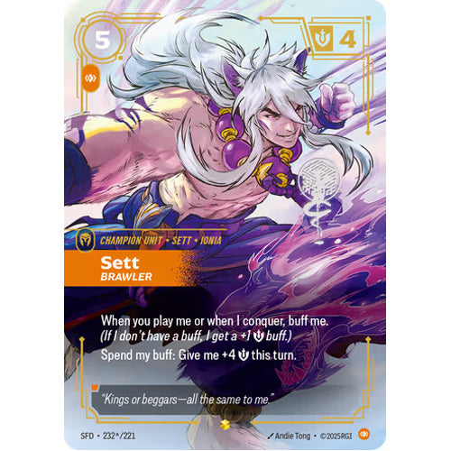 Sett - Brawler SFD 232x/221 - Foil
