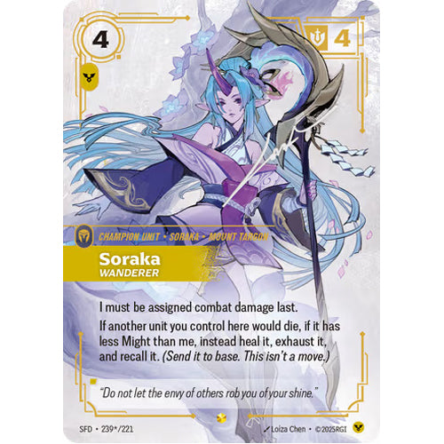 Soraka - Wanderer SFD 239x/221 - Foil