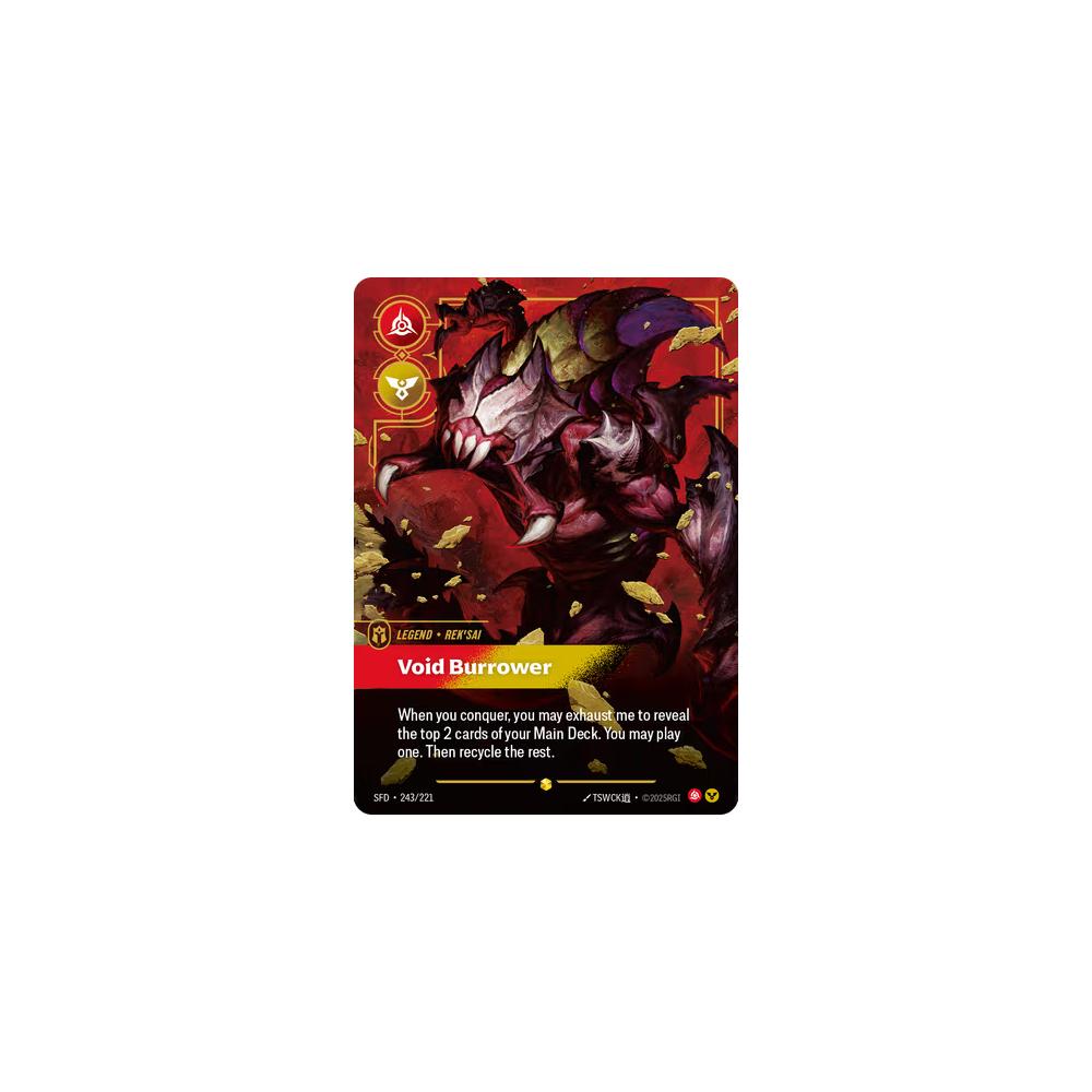 Rek'Sai - Void Burrower SFD 243/221 - Foil